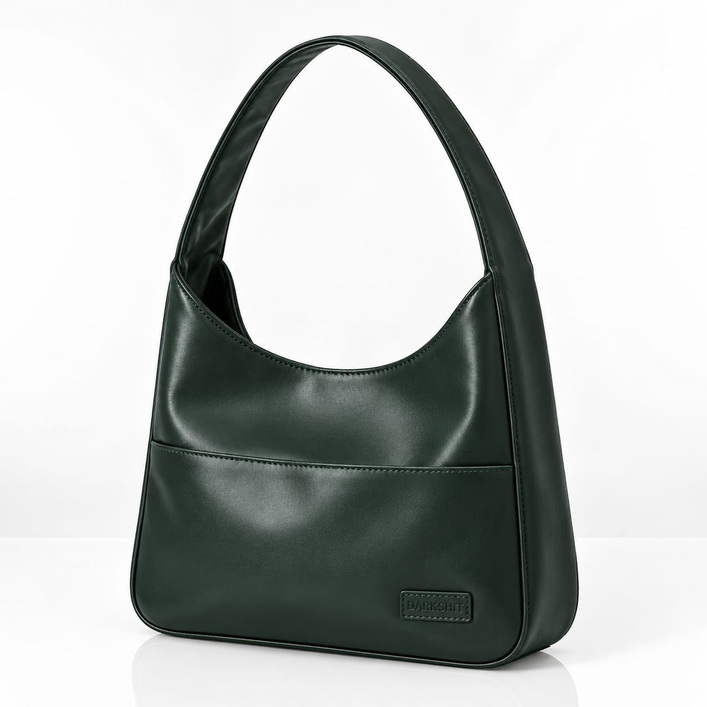 Green Hobo Shoulder Tote Bag