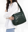 Green Hobo Shoulder Tote Bag